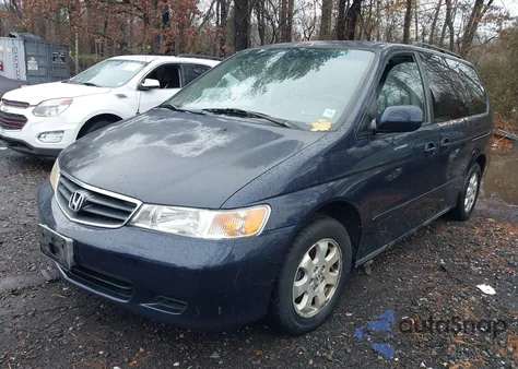 2003 Honda Odyssey Ex-L from USA, damaged, VIN 5FNRL18043B083074